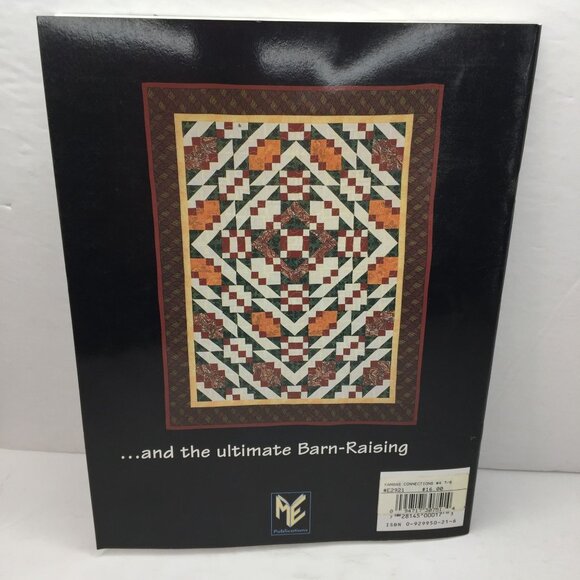 Vintage 1996 Kansas Connections #4 Mary Ellen Hopkins Quilt Design Patterns Book - Picture 9 of 9